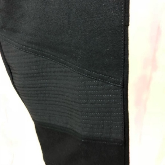 AllSaints Alloy Trouser Moto Zipper Flat Front Qui - Picture 2 of 8